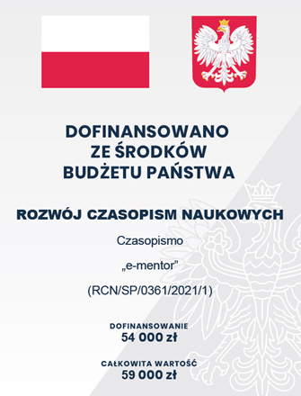 Dofinansowano z budżetu państwa rozwoju czasopism naukowych