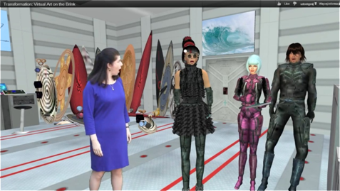 Rysunek 2. Transformation: Virtual Art on the Brink - filmowa analiza wirtualnej sztuki